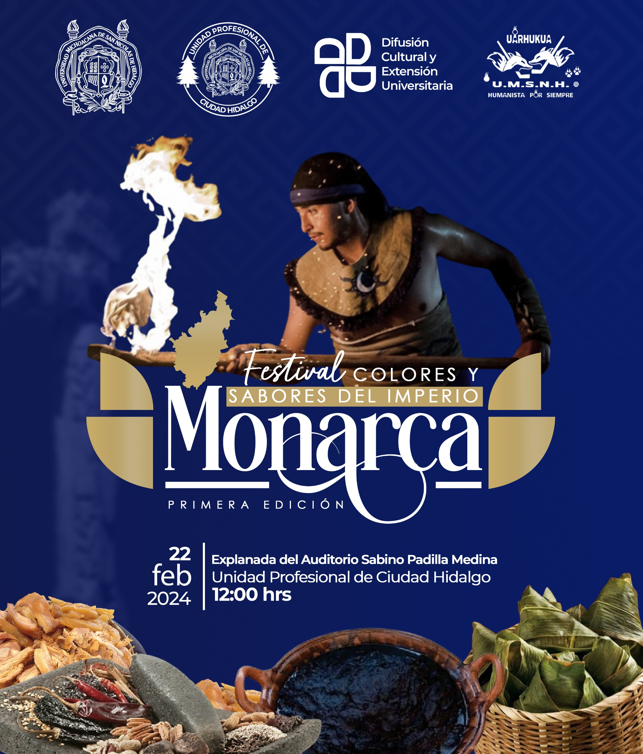 En la Unidad Profesional se realizará Festival “Colores y Sabores del Imperio Monarca”