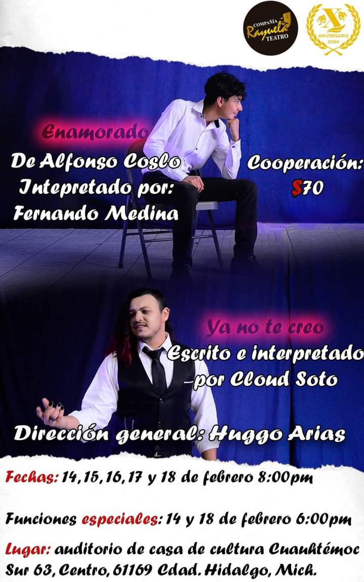 Rayuela Teatro sigue presentando las obras