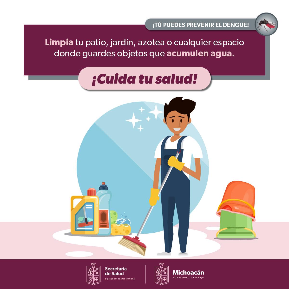 La SSM explica cómo prevenir el dengue en el hogar