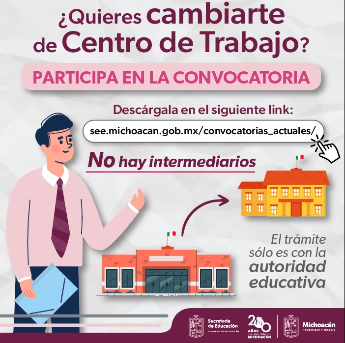 SEE lanza convocatoria de cambios de centro de trabajo.