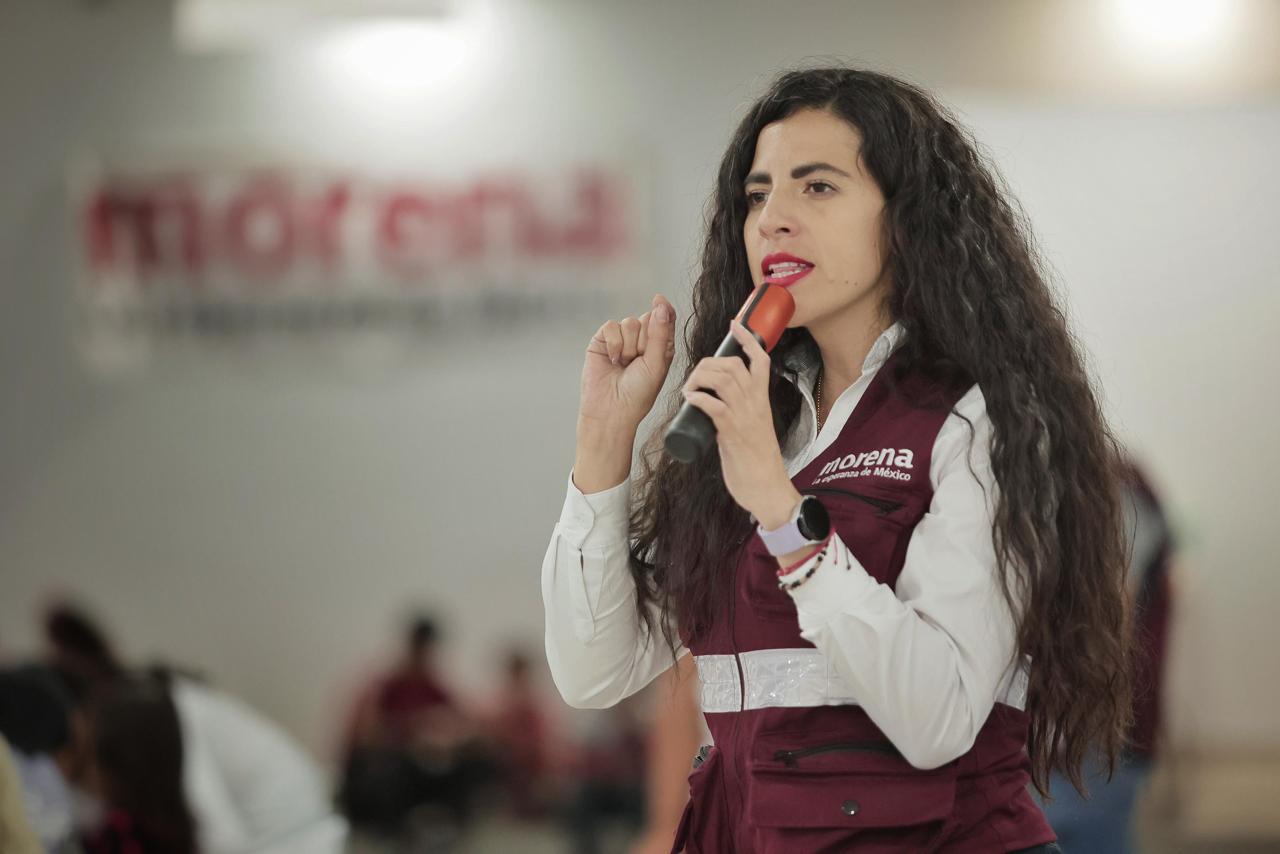 La cuarta transformación es invencible: Giulianna Bugarini.
