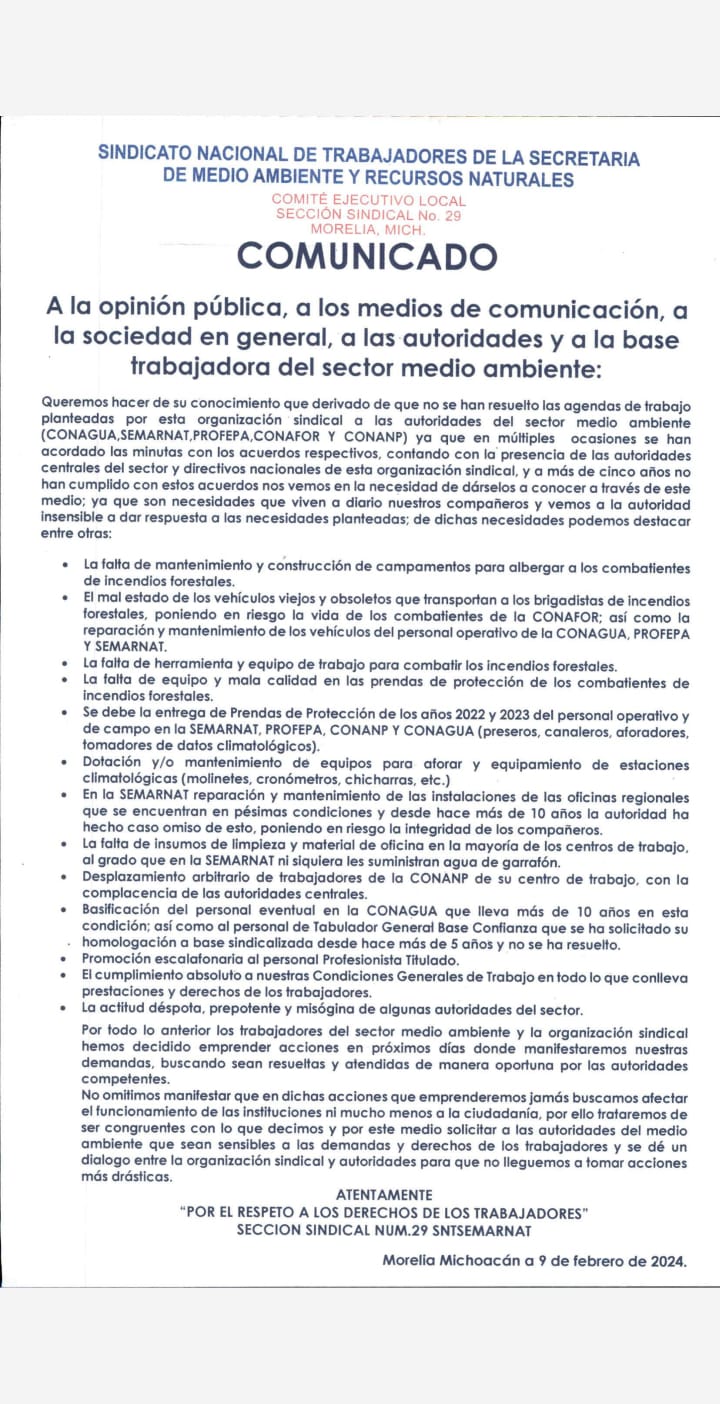 Trabajadores del Sector Ambiental se Movilizarán ante Falta de Respuesta a Demandas Laborales. 
