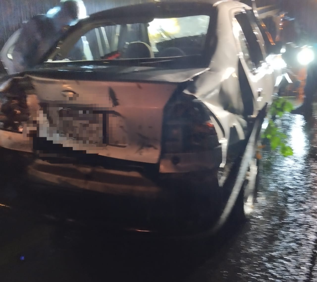 Lamentable accidente en la Carretera Tuxpan-Cd. Hidalgo: dos personas fallecidas y 2 heridas.