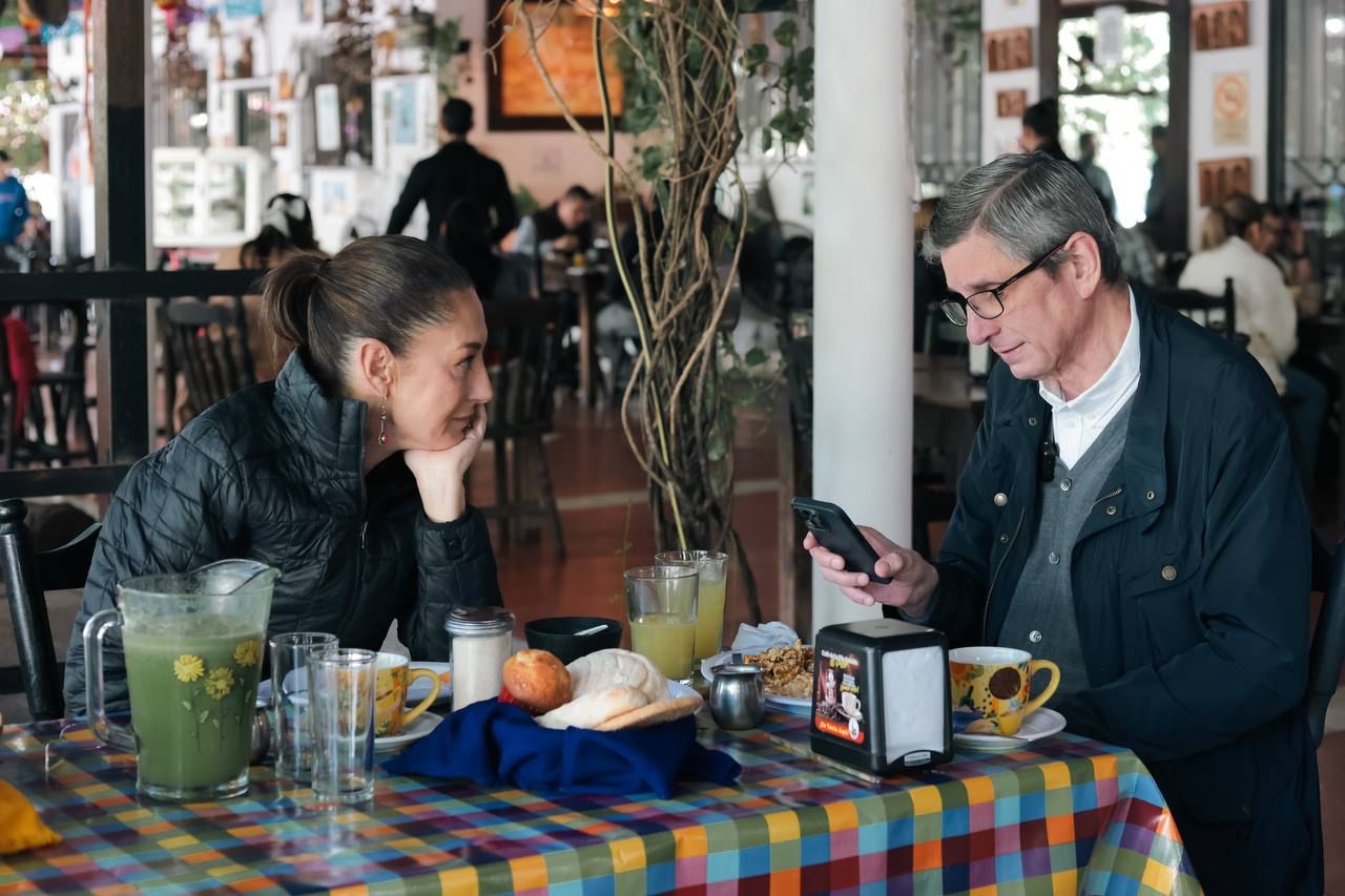 Claudia Sheinbaum comparte mensaje en el marco del Día del Amor y la Amistad.