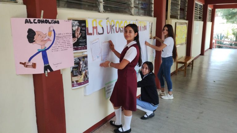 Escuelas de Michoacán hoy trabajan en el aula para prevenir adicciones