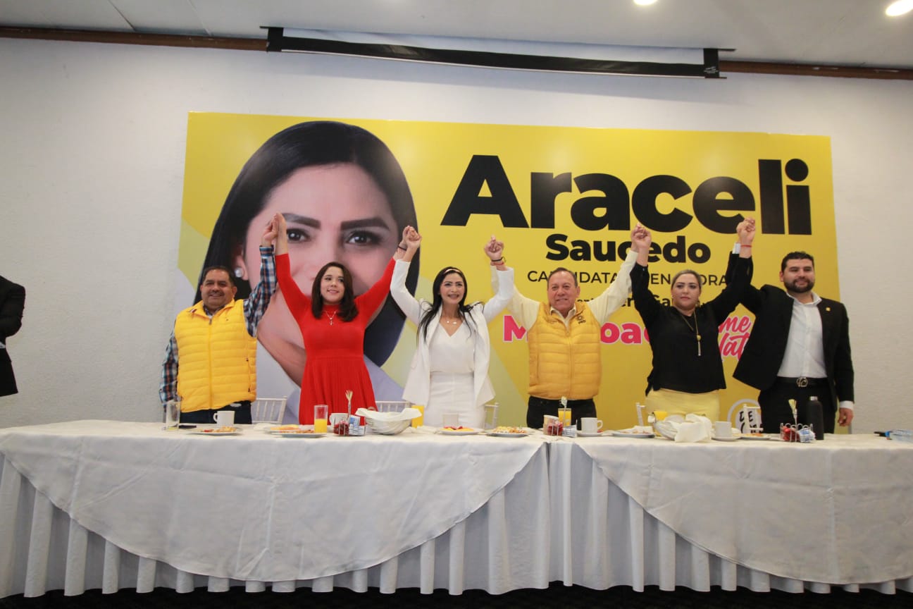 Presenta Araceli Saucedo Reyes Ejes de Campaña rumbo al Senado