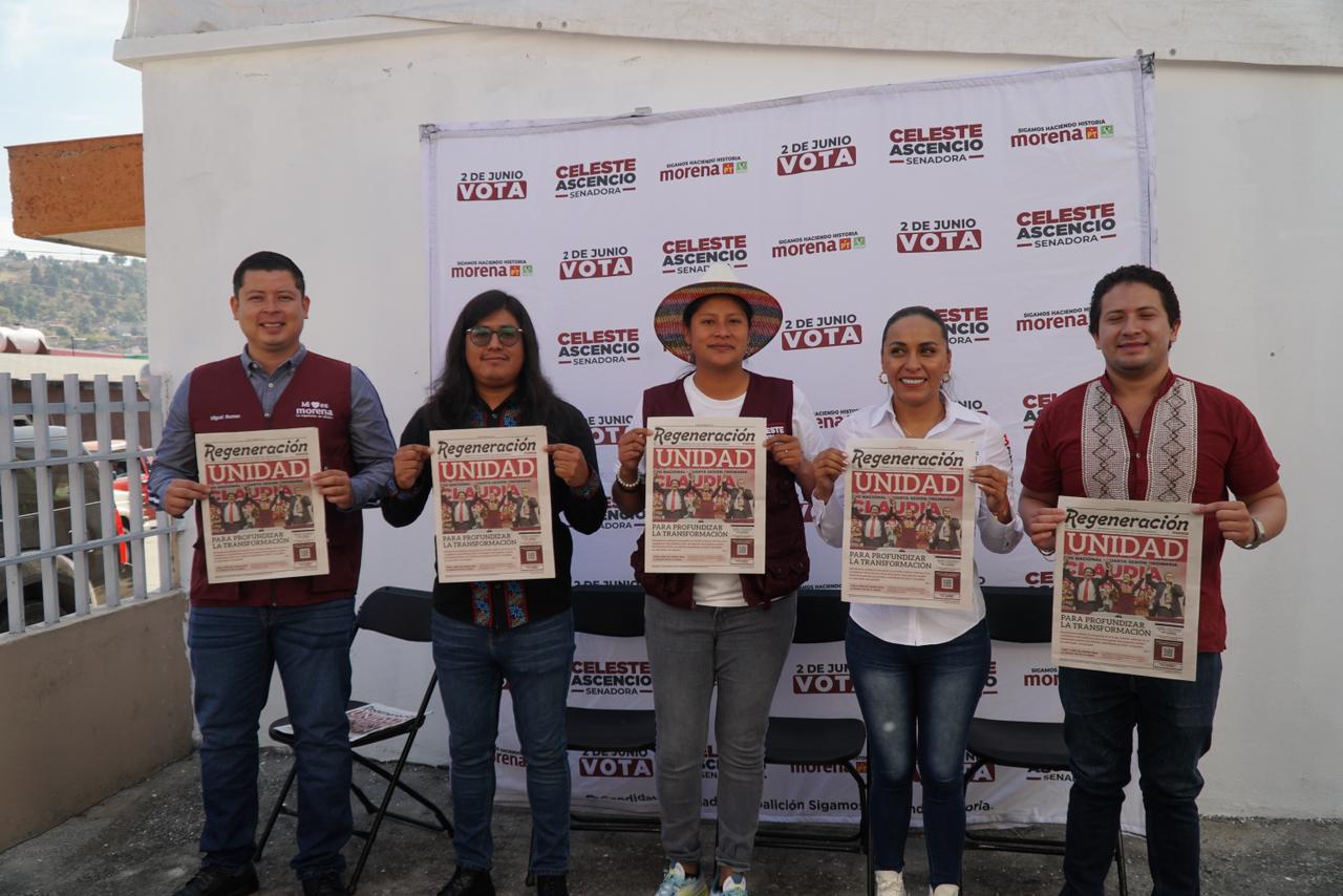 Mary Carmen cuenta con nuestro apoyo: Celeste Ascencio