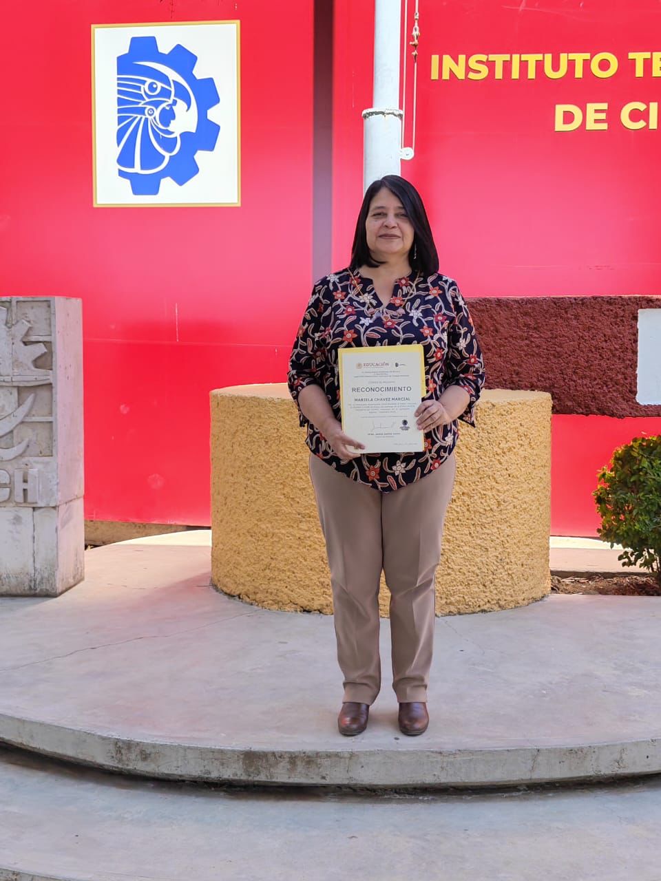 Mariela Chávez, la maestra del Tec de Ciudad Hidalgo mejor evaluada por sus estudiantes