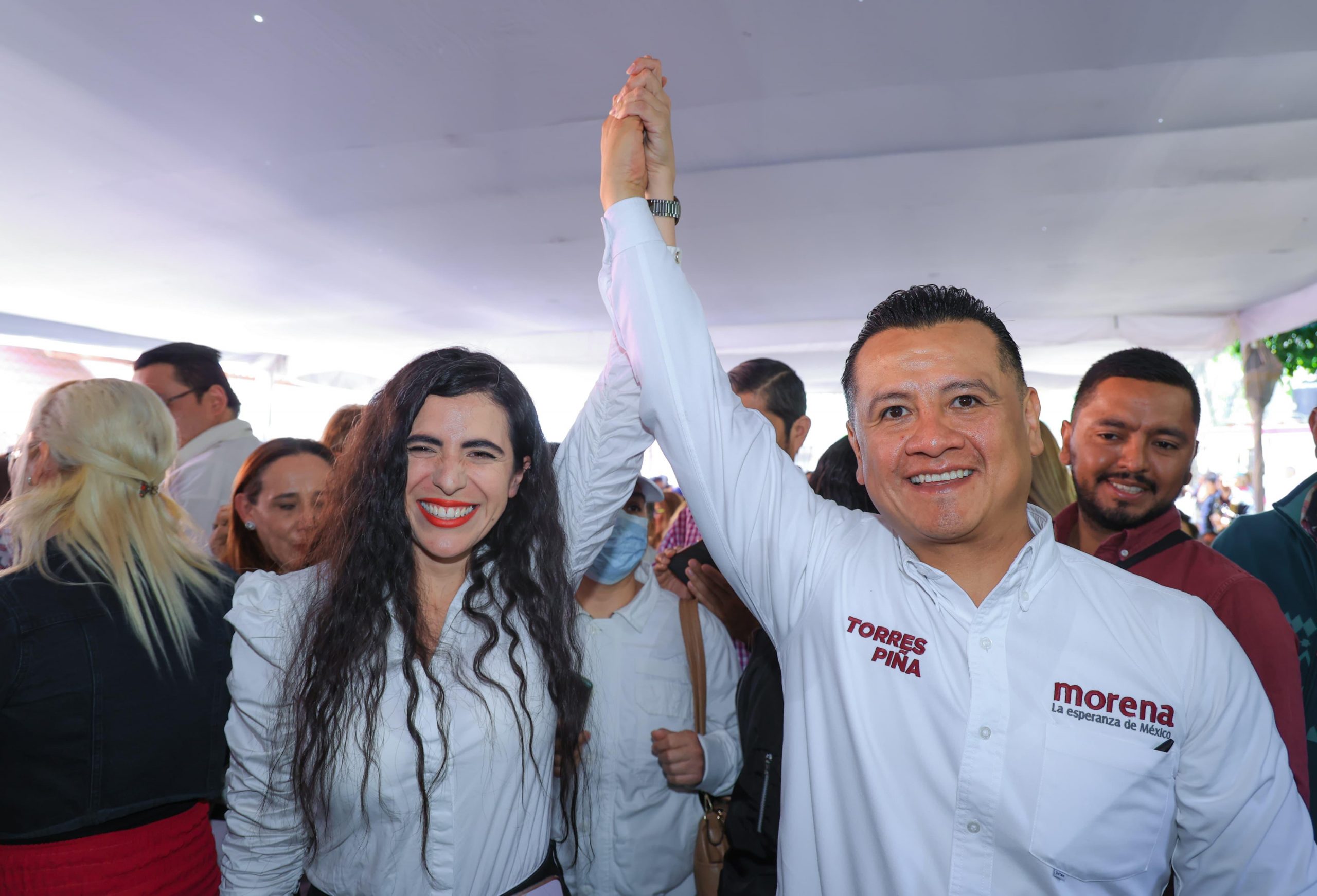 Morelia se pinta de guinda con Torres Piña: Giulianna Bugarini