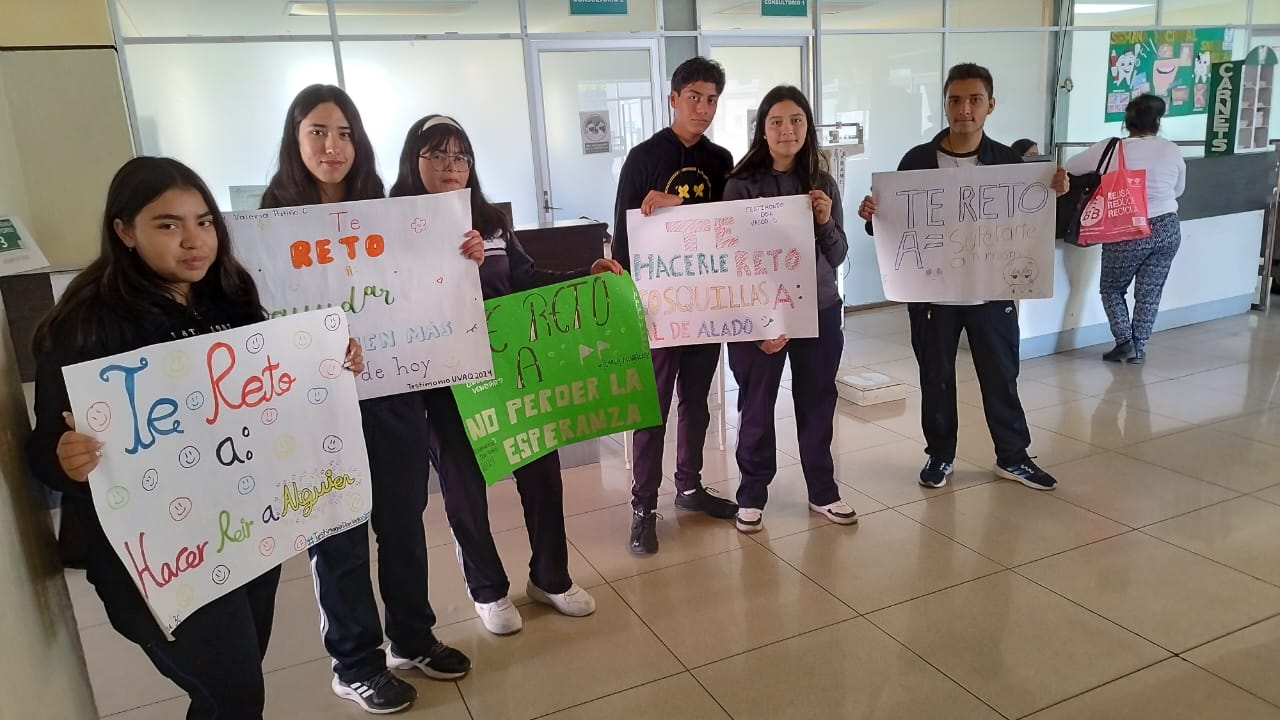En la UVAQ alumnos de prepa y licenciatura realizaron actividades del programa “Testimonio UVAQ”