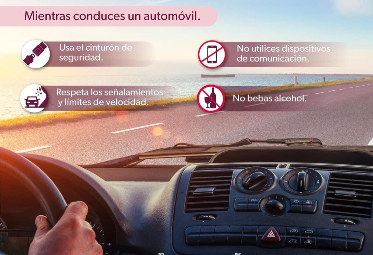 Sigue estas recomendaciones de PC al conducir en carretera