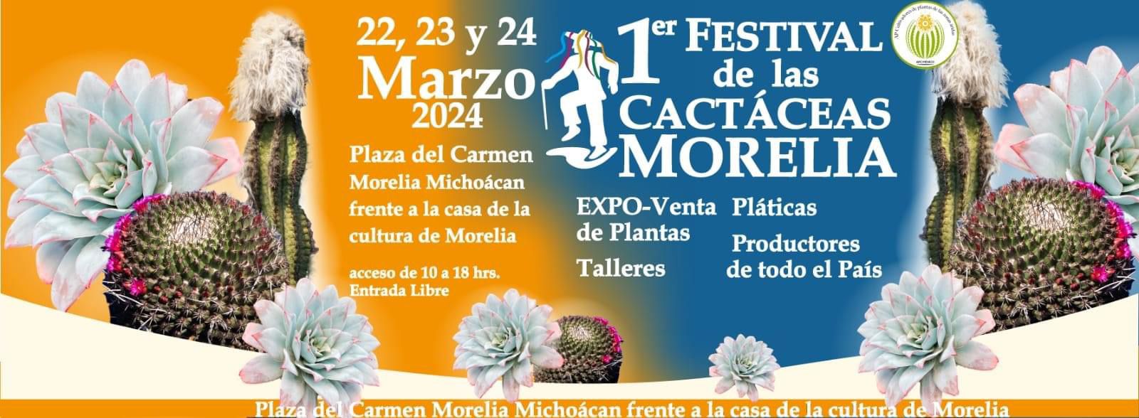 Llega a Morelia el primer Festival de las Cactáceas
