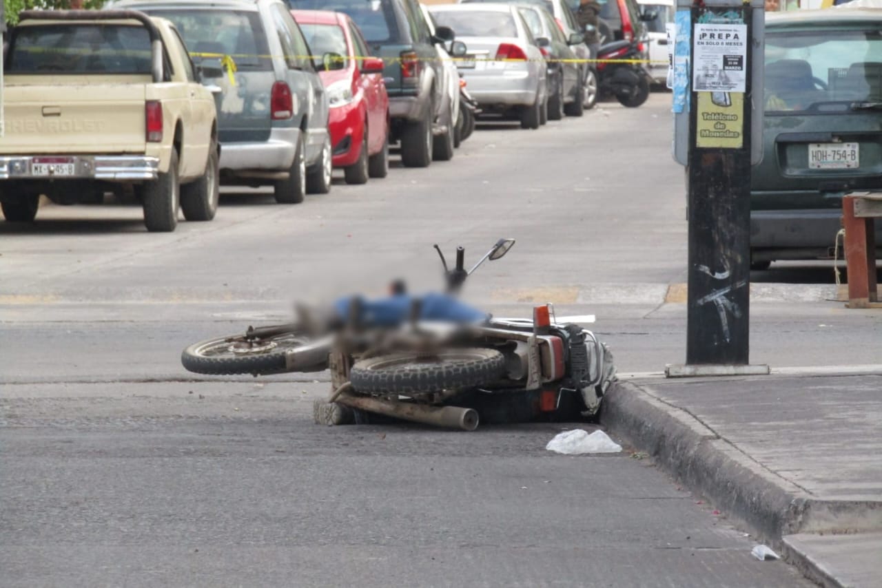 Un motociclista fue asesinado de varios impactos de bala
