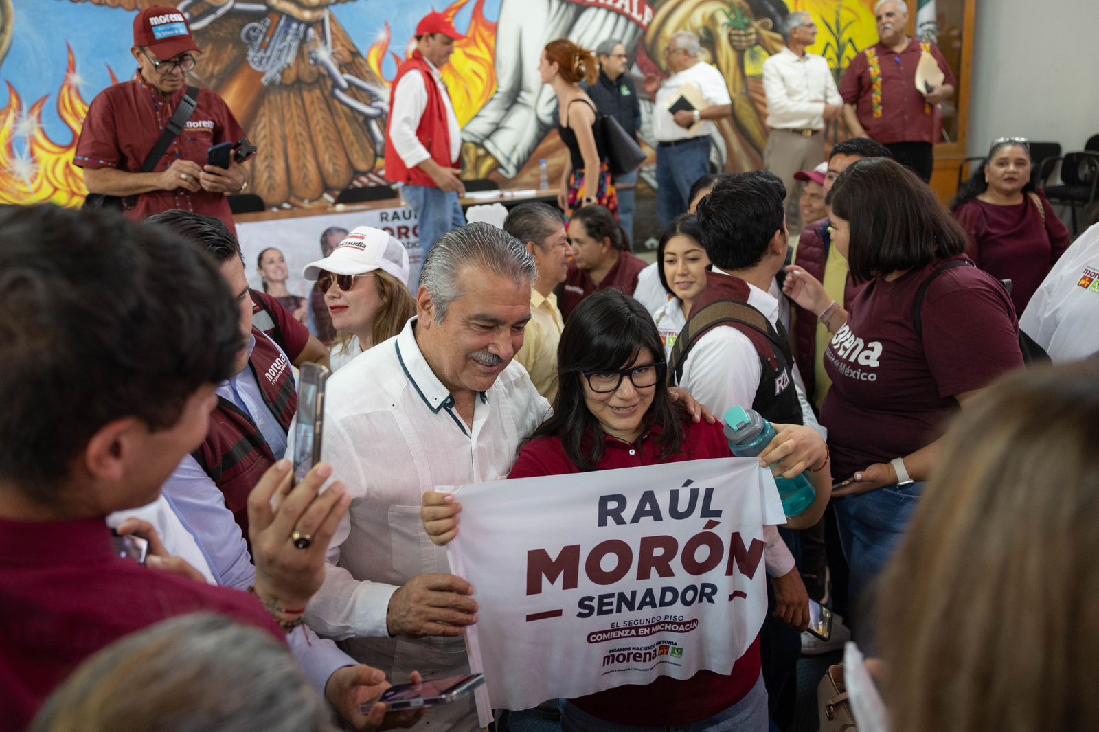 Convoca Raúl Morón a la unidad para defender proyecto de nación