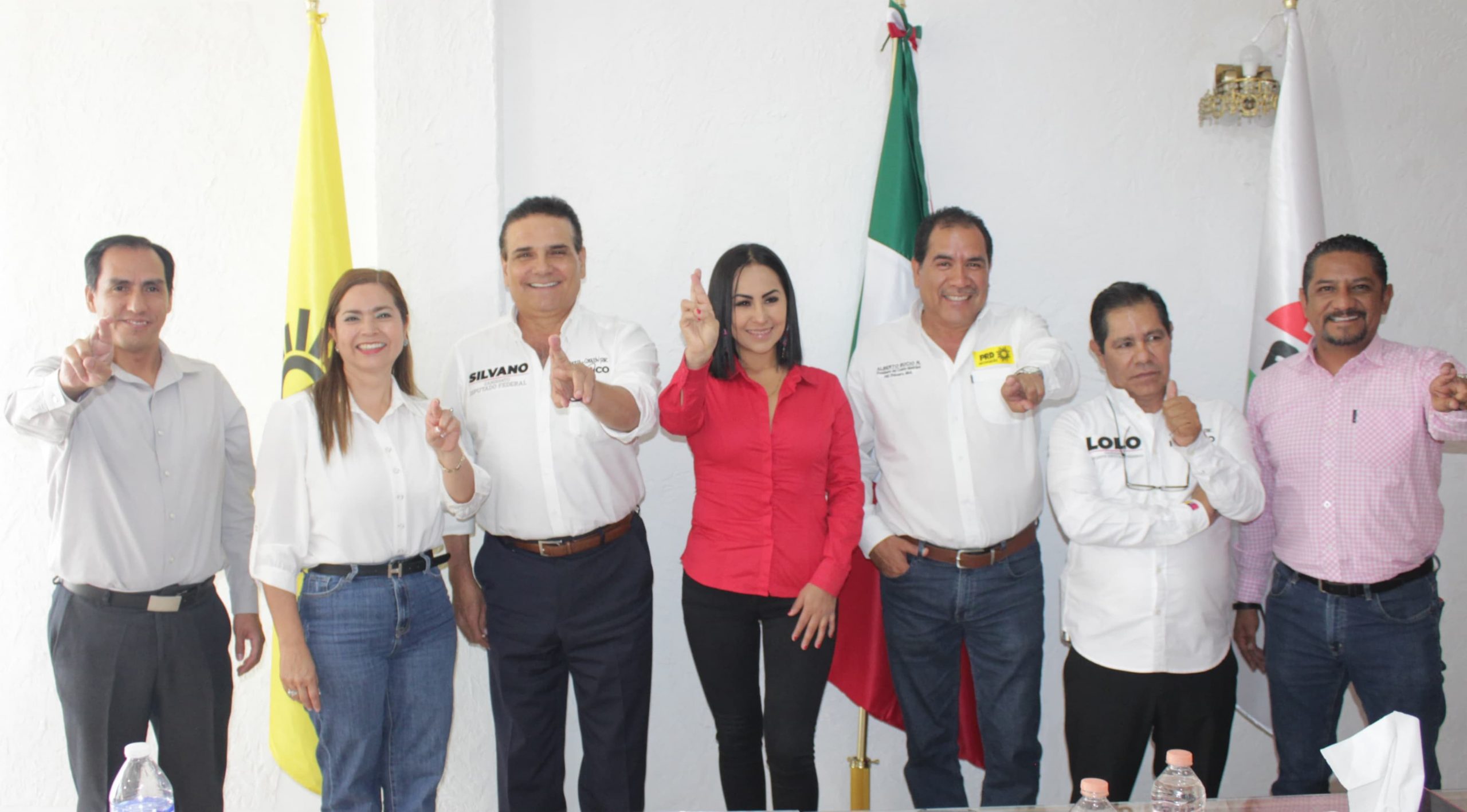 Respalda Silvano Aureoles a candidatas de la coalición Fuerza y Corazón por México