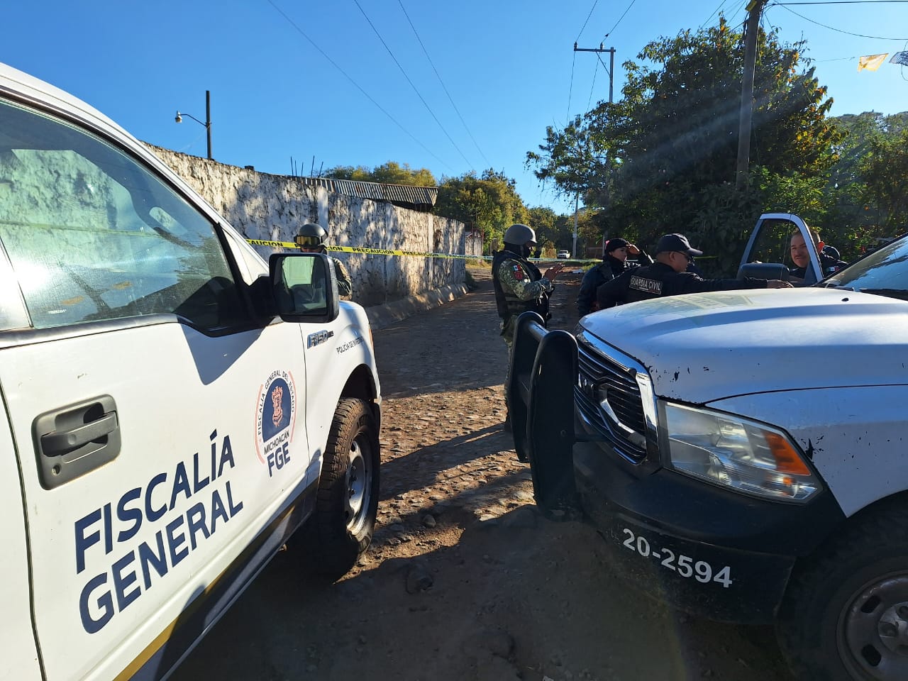 Localizan el cadáver de un hombre con impactos de bala