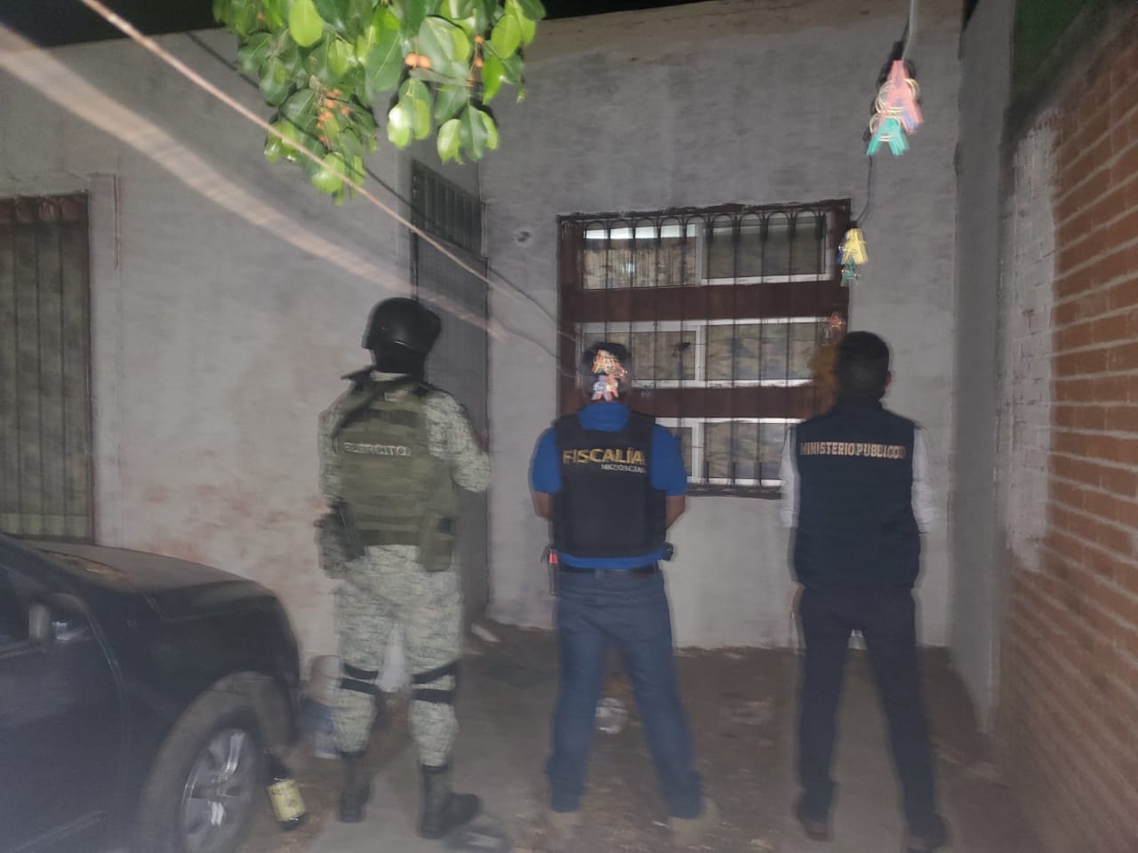 En cateo, asegura FGE y SEDENA narcótico y detiene a presunto responsable delitos contra la salud