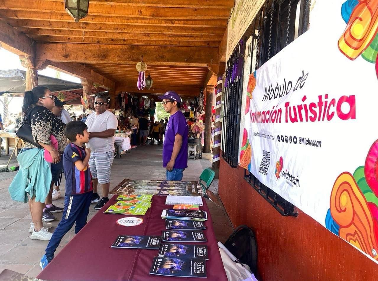 Conoce todo sobre Michoacán en los módulos de información turística