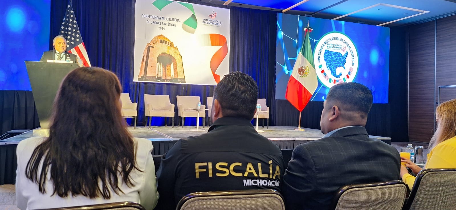 Participa Fiscalía General en Conferencia Multilateral sobre Drogas Sintéticas 2024