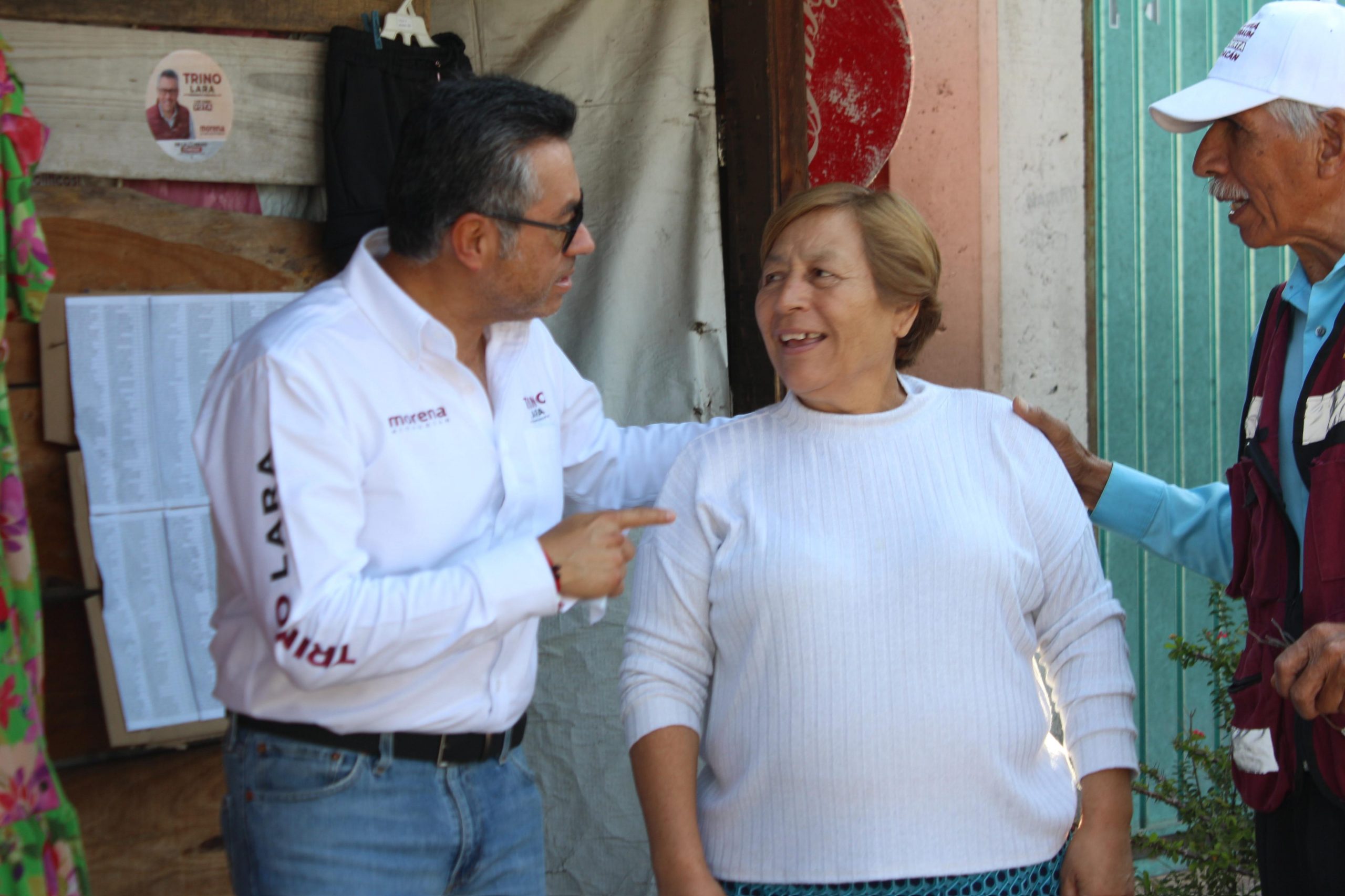 Trino Lara candidato de Morena realiza gira proselitista en Las Grutas
