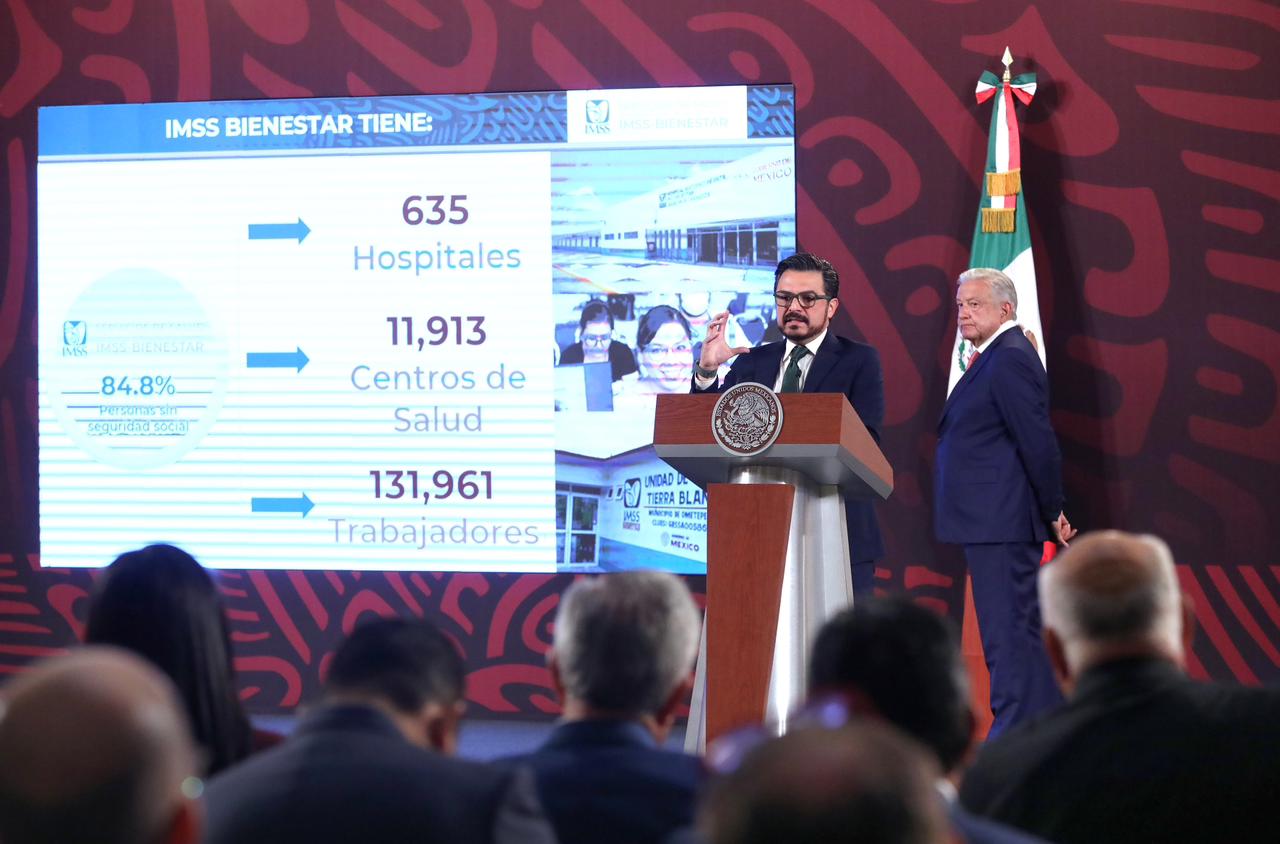 IMSS-Bienestar opera en 23 entidades para atender a 53.2 millones de mexicanos que no tienen seguridad social