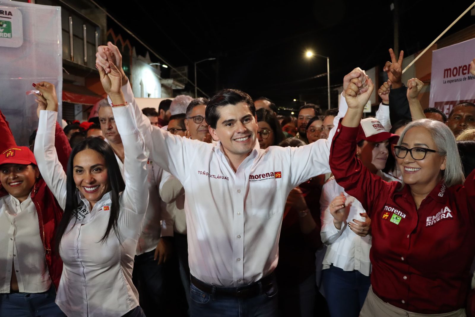 Toño Ixtláhuac arranca su campaña por la presidencia municipal de Zitácuaro a las 12:01 de la noche: “que ganen las ideas, el trabajo, la virtud y el esfuerzo”