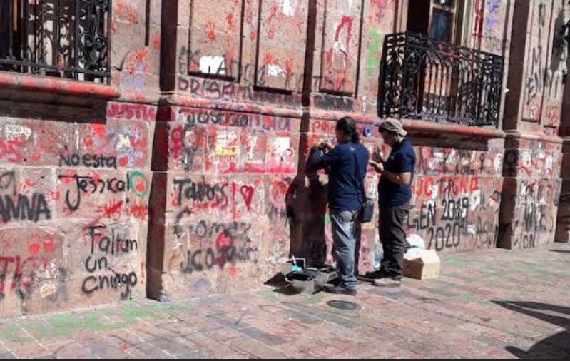 INVESTIGA  FGR DAÑOS A MONUMENTOS HISTÓRICOS EN MORELIA