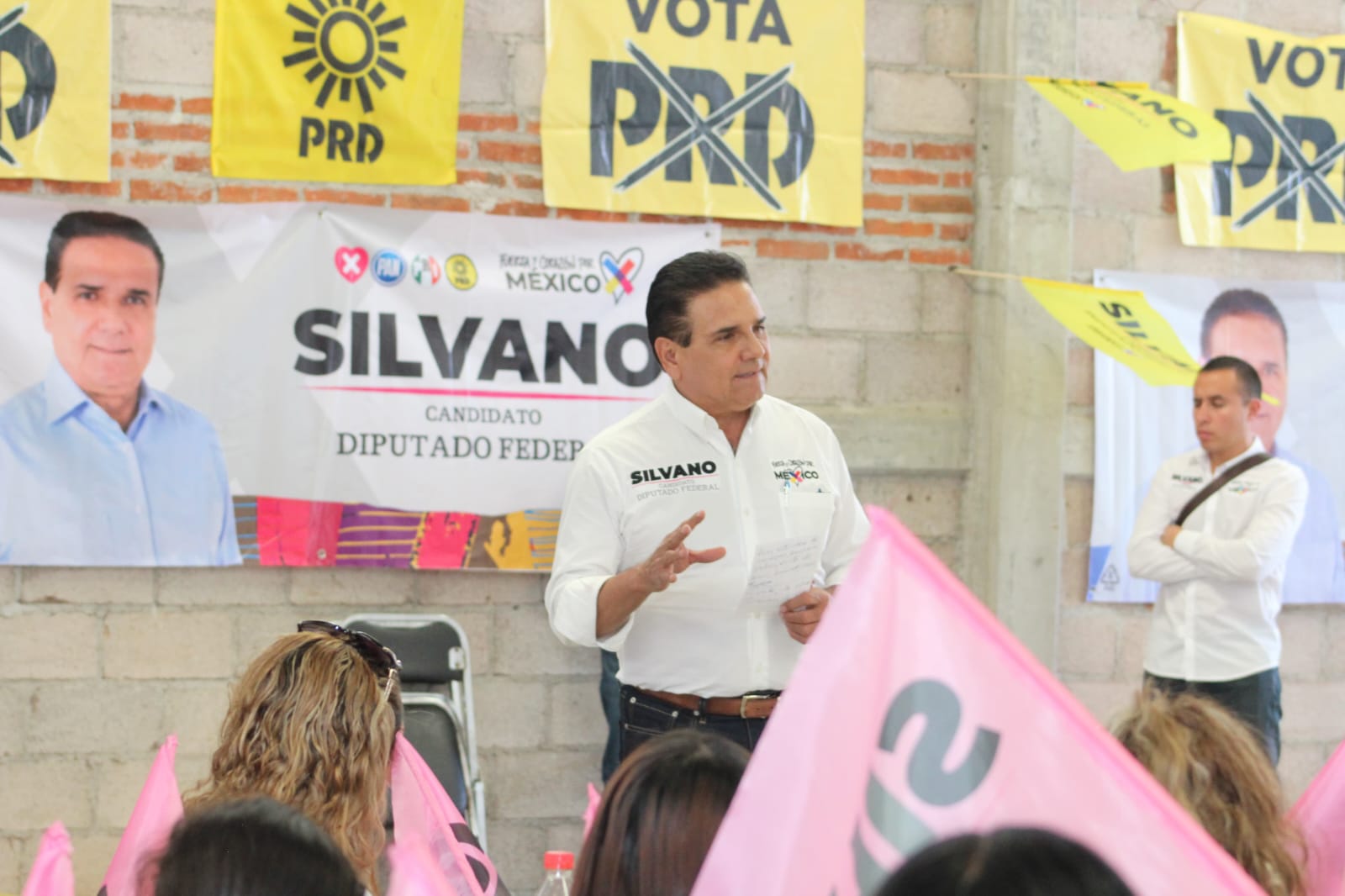 Las y los candidatos de Fuerza y Corazón por México son los únicos que pueden rescatar a Michoacán: Silvano Aureoles