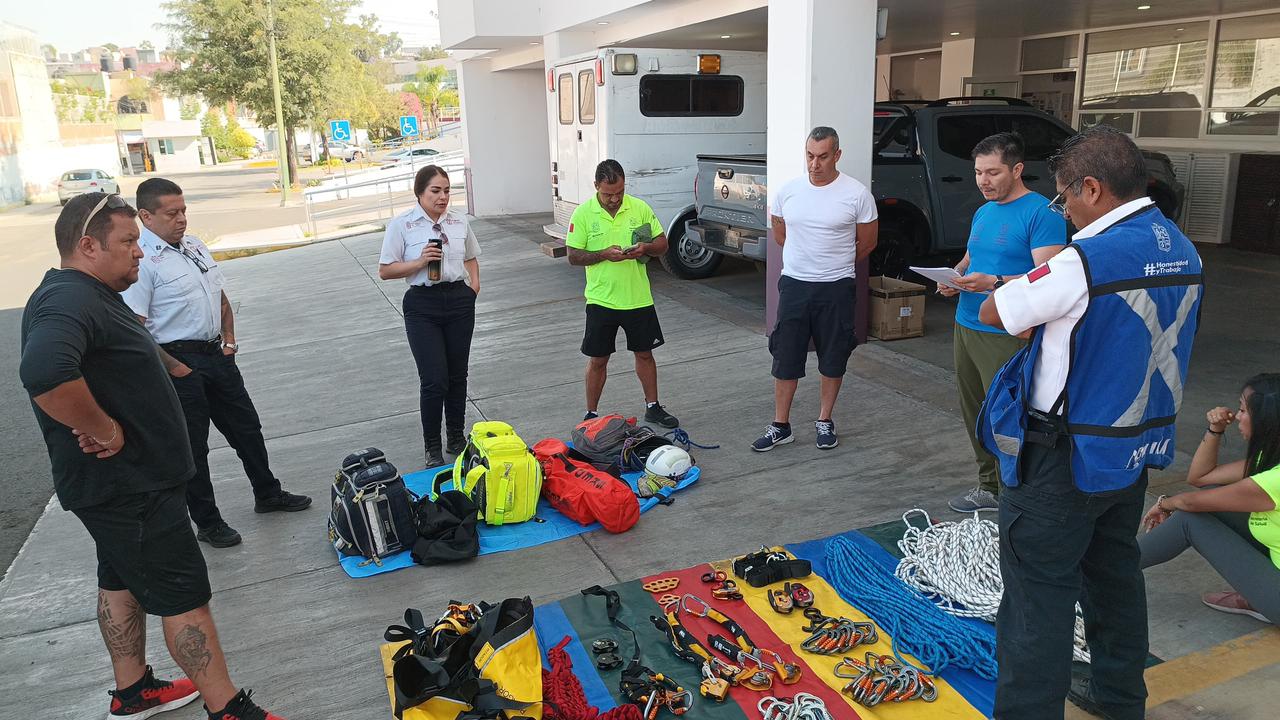 Prepara SSM equipo especial de rescate a víctimas