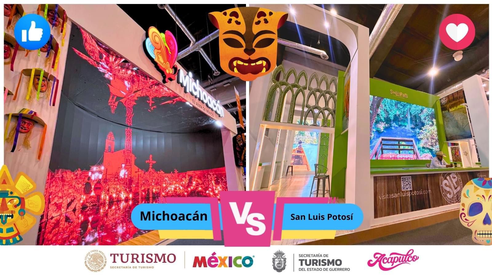 Michoacán compite a mejor estand del Tianguis Turístico; súmate y vota