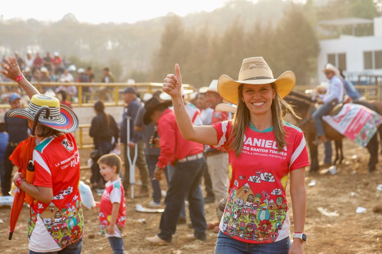 Continuamos cosechando reconocimiento y respaldo entre los habitantes de la zona rural de Morelia: Daniela De Los Santos Torres