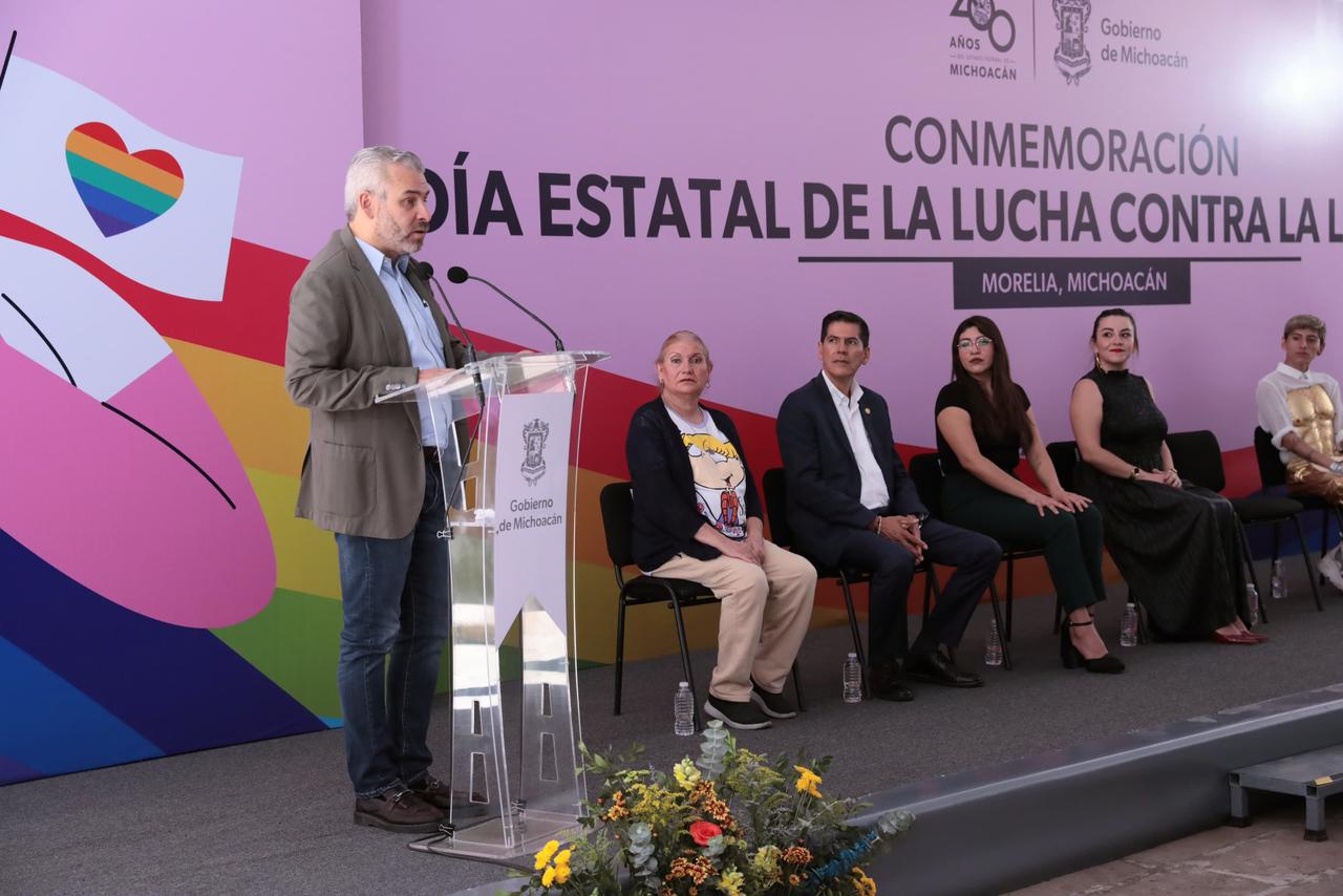 Se construye sociedad basada en diversidad y libertad de expresión: Bedolla