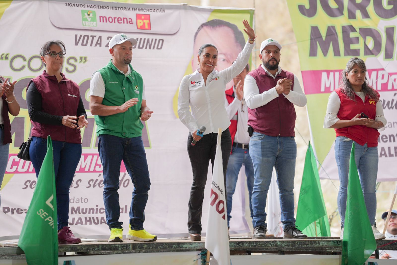 La 4T llegará a todos los municipios del Distrito 03