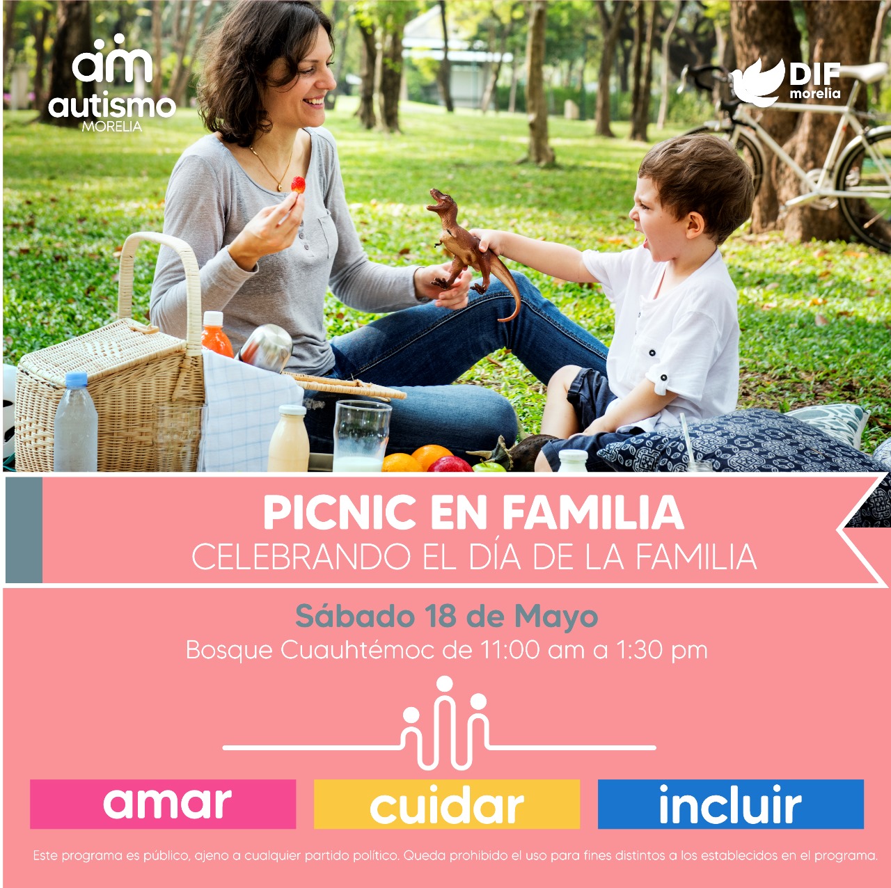 DIF Morelia invita a actividades “Creando Comunidad – Morelia incluyente”