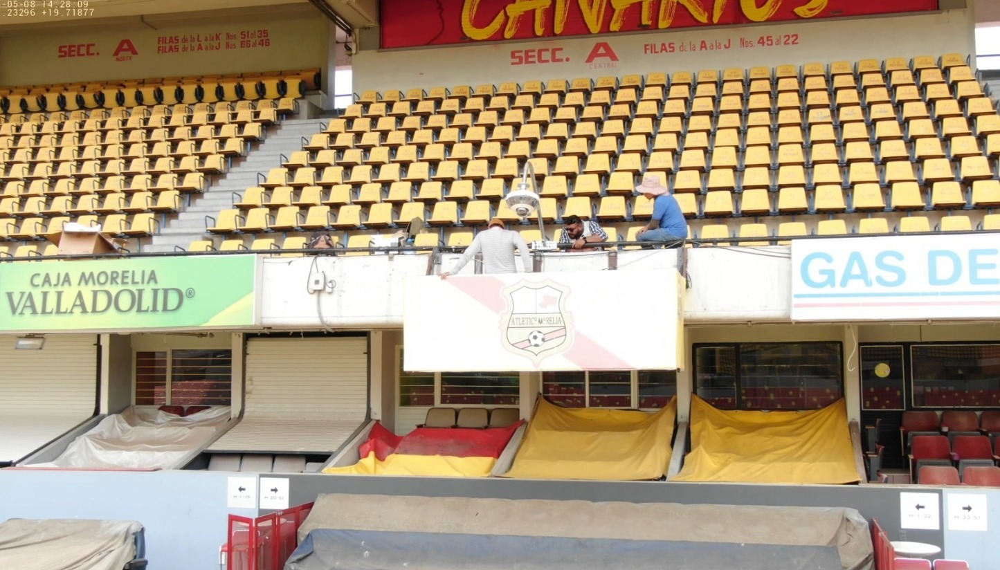 Cámaras de seguridad vigilarán el concierto de Alejandro Sanz en el Estadio Morelos