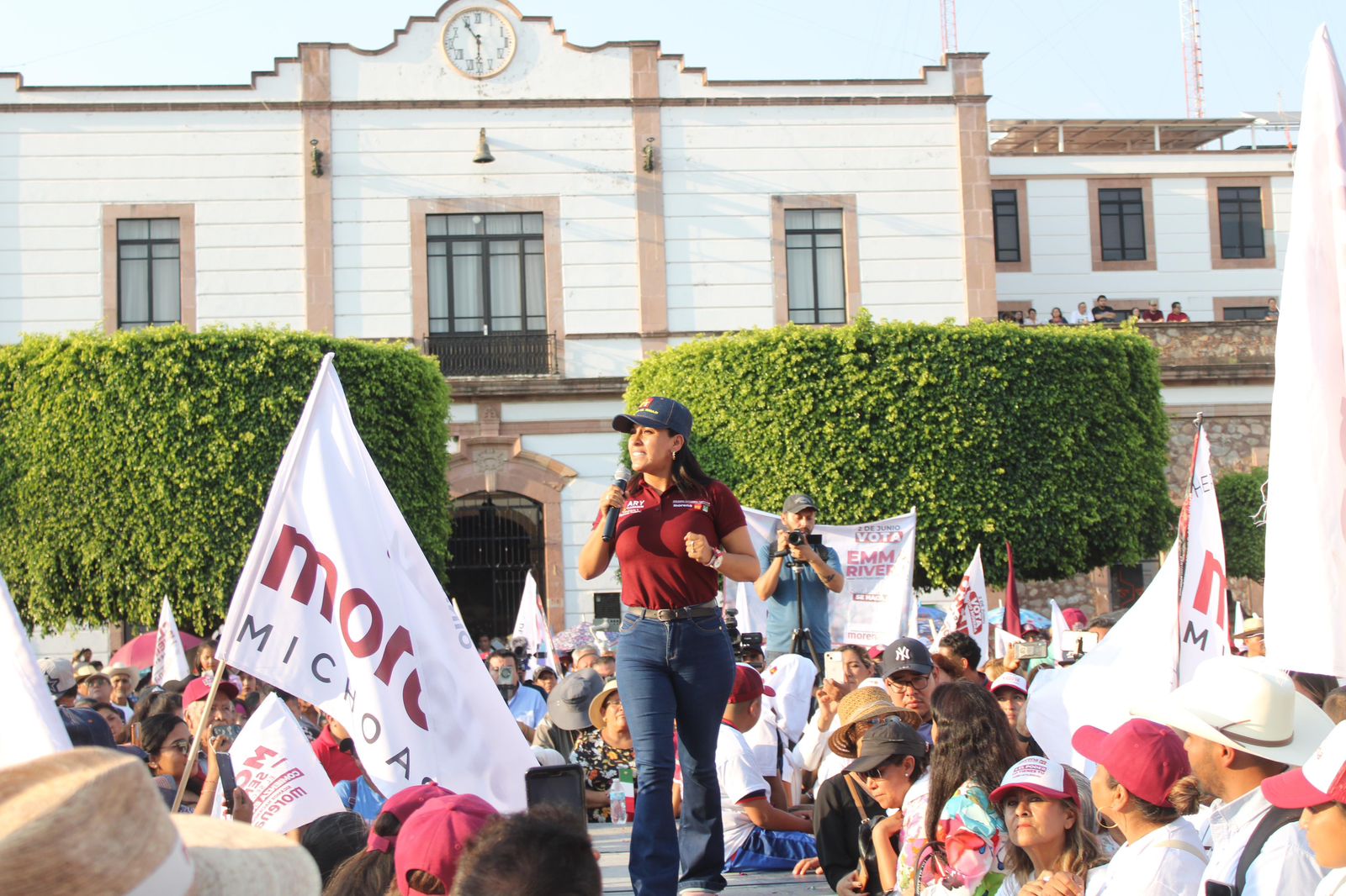 En el Distrito 03 de Michoacán ya decidimos: Mary Carmen Bernal