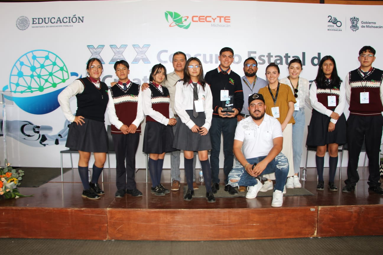 Estudiantes del Cecytem competirán en Concurso Nacional de Creatividad Tecnológica