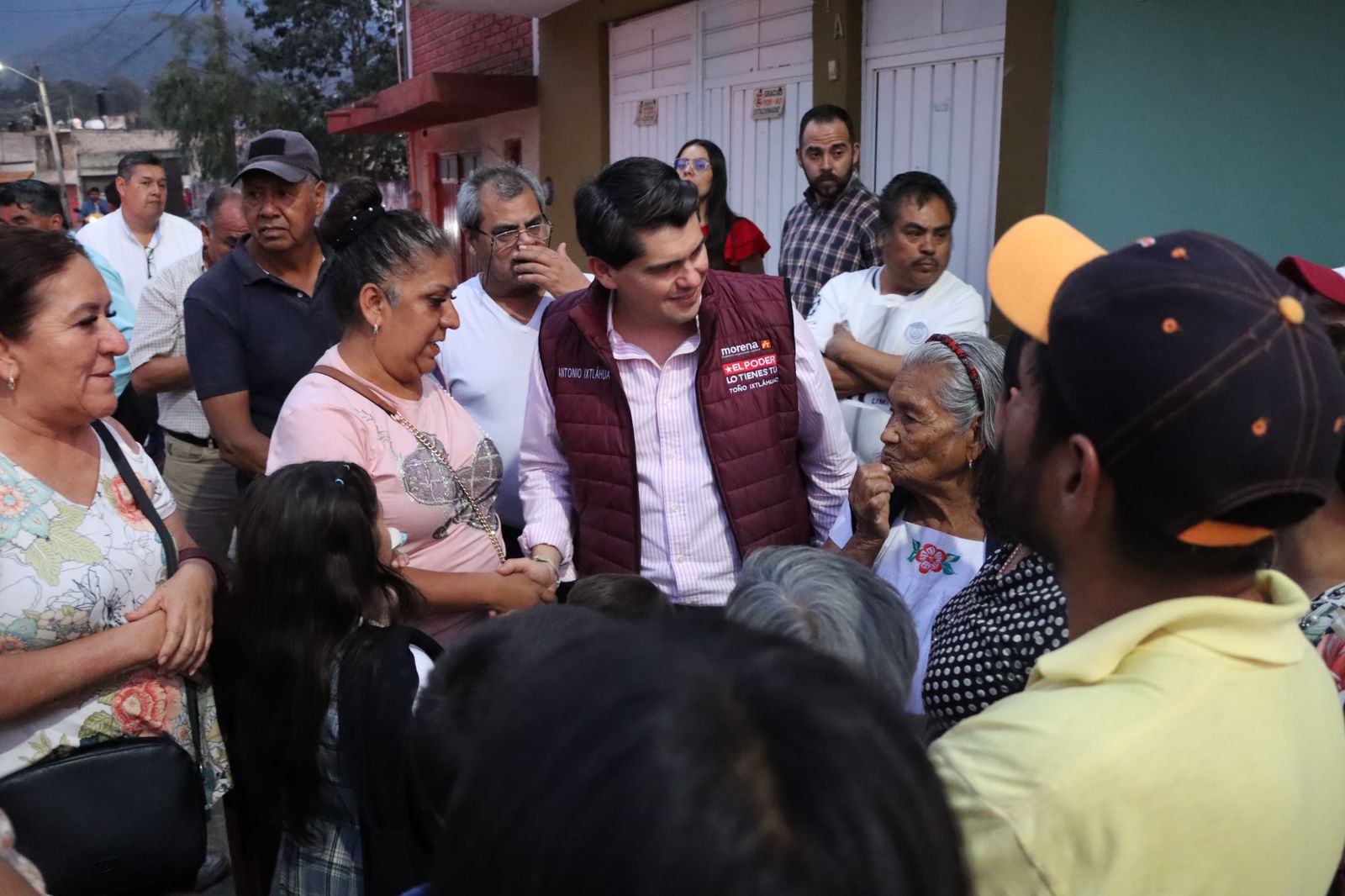 Toño Ixtláhuac: Continuamos con una campaña triunfadora de propuestas sin descalificaciones