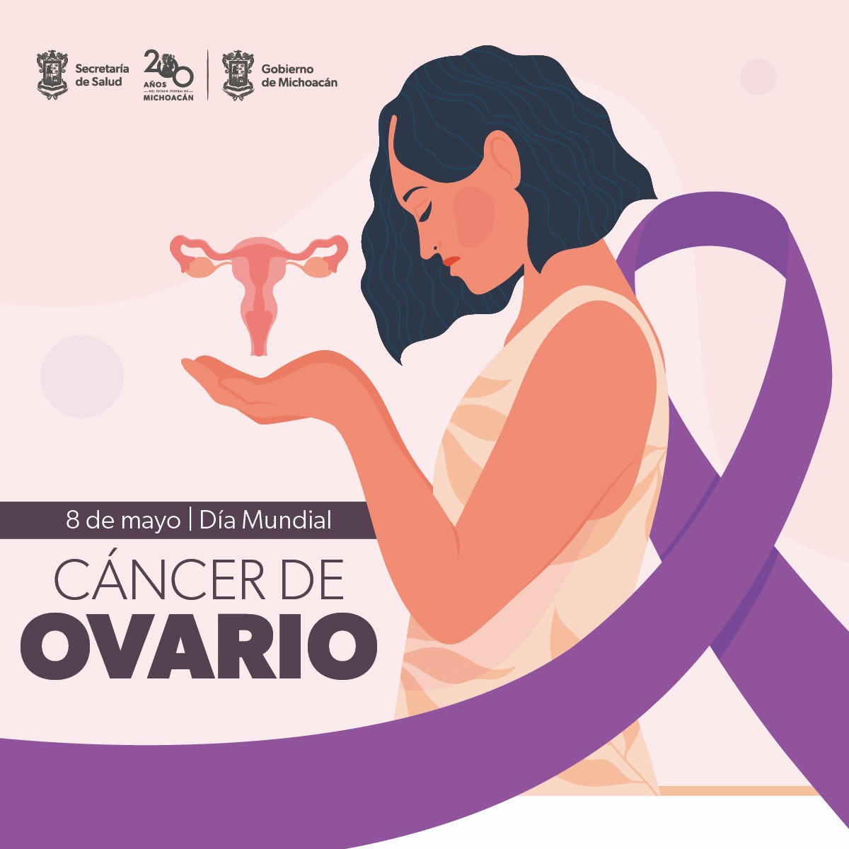 Identificar a tiempo los síntomas del cáncer de ovario podría salvar tu vida: SSM