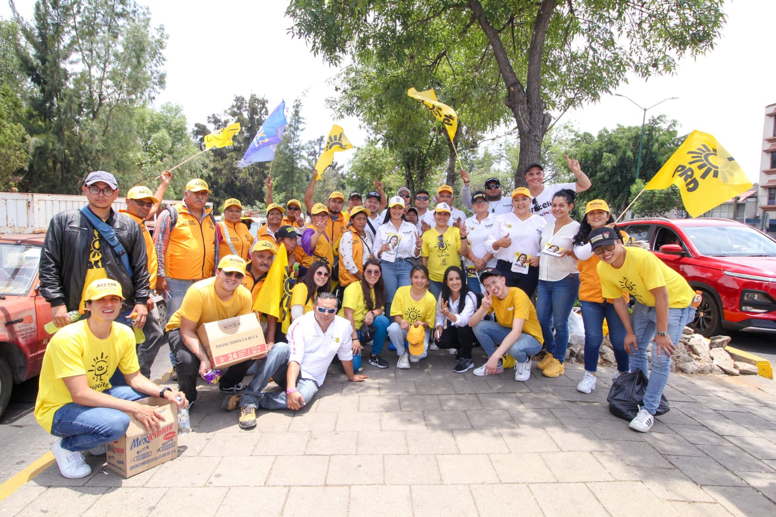 En Morelia la gente está decidida a votar por el rescate de México: Araceli Saucedo