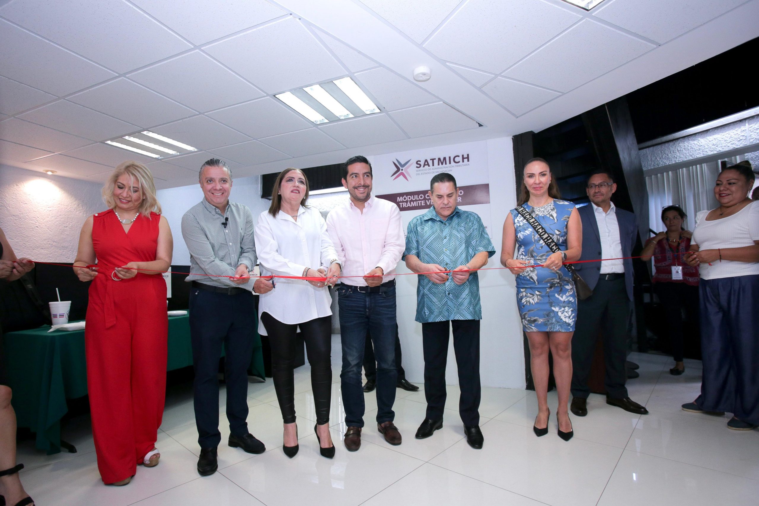 Inauguran módulo vehicular en el Ceconexpo de Morelia