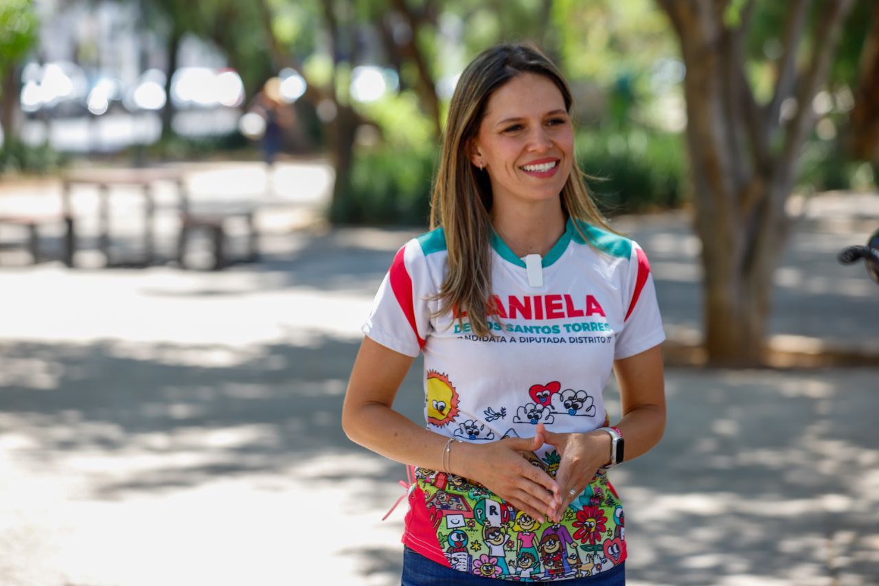 Daniela De Los Santos agradece el apoyo de panistas y morenistas a su causa.