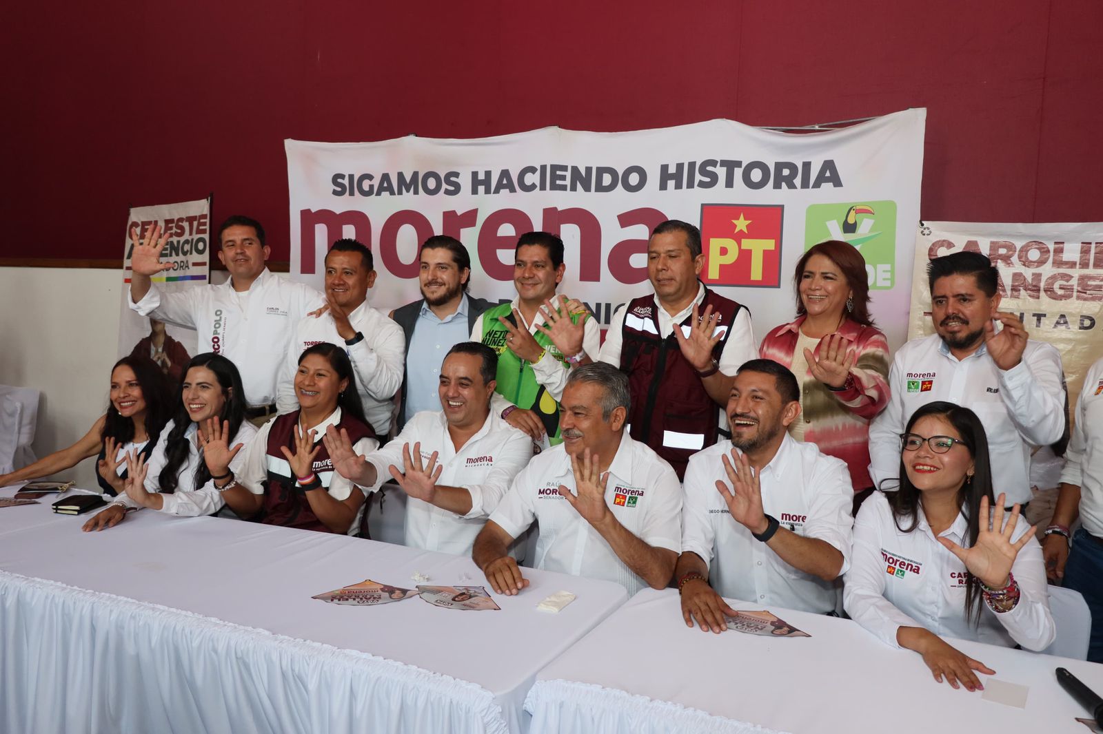 Acuerdos entre candidatos, confirman consolidación de la colación Sigamos Haciendo Historia