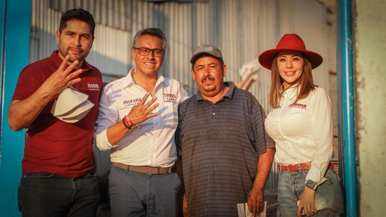 Continuamos trabajando en la encomienda de recorrer todas las colonias que conforman la cabezera municipal de Hidalgo: Trino Lara