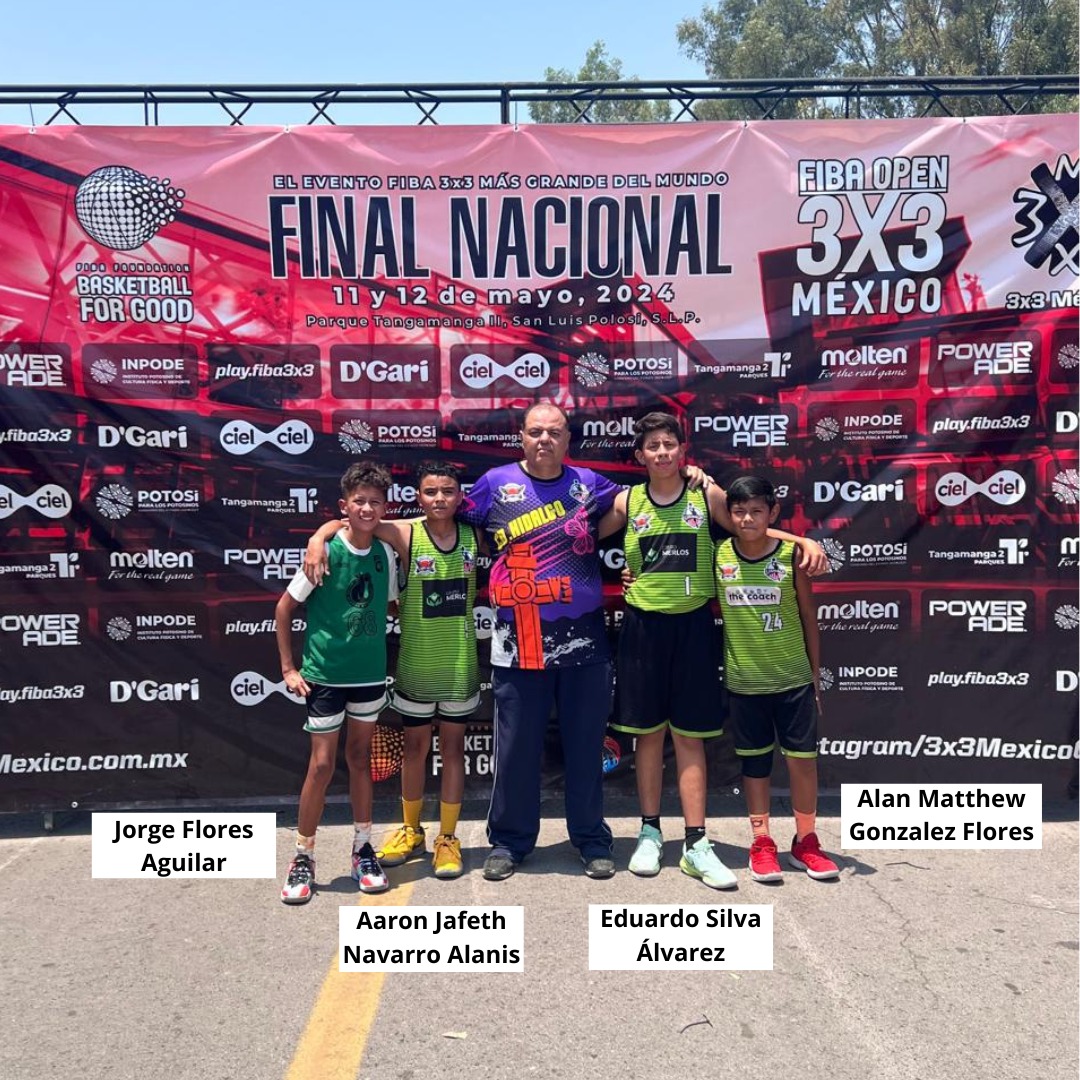 Los equipos de Farma Medi-k Snakes y Faul y Cuenta de Ciudad Hidalgo brillan en el Torneo Estatal FIBA 3×3