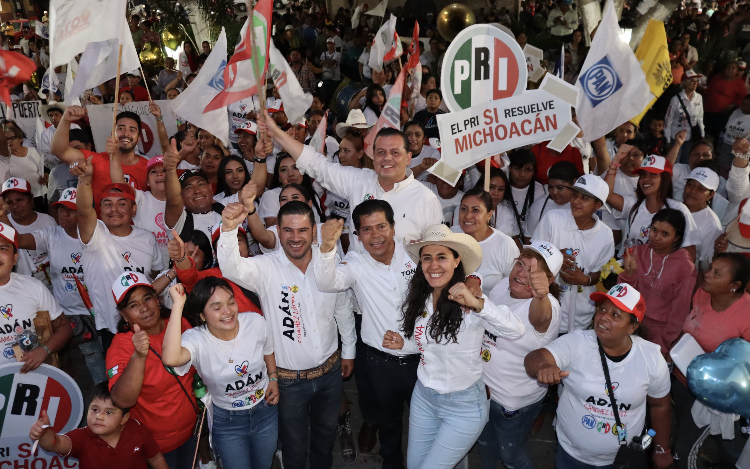 Karla Carmona cierra campaña en Álvaro Obregón junto con Adán Sánchez candidato a Presidente Municipal