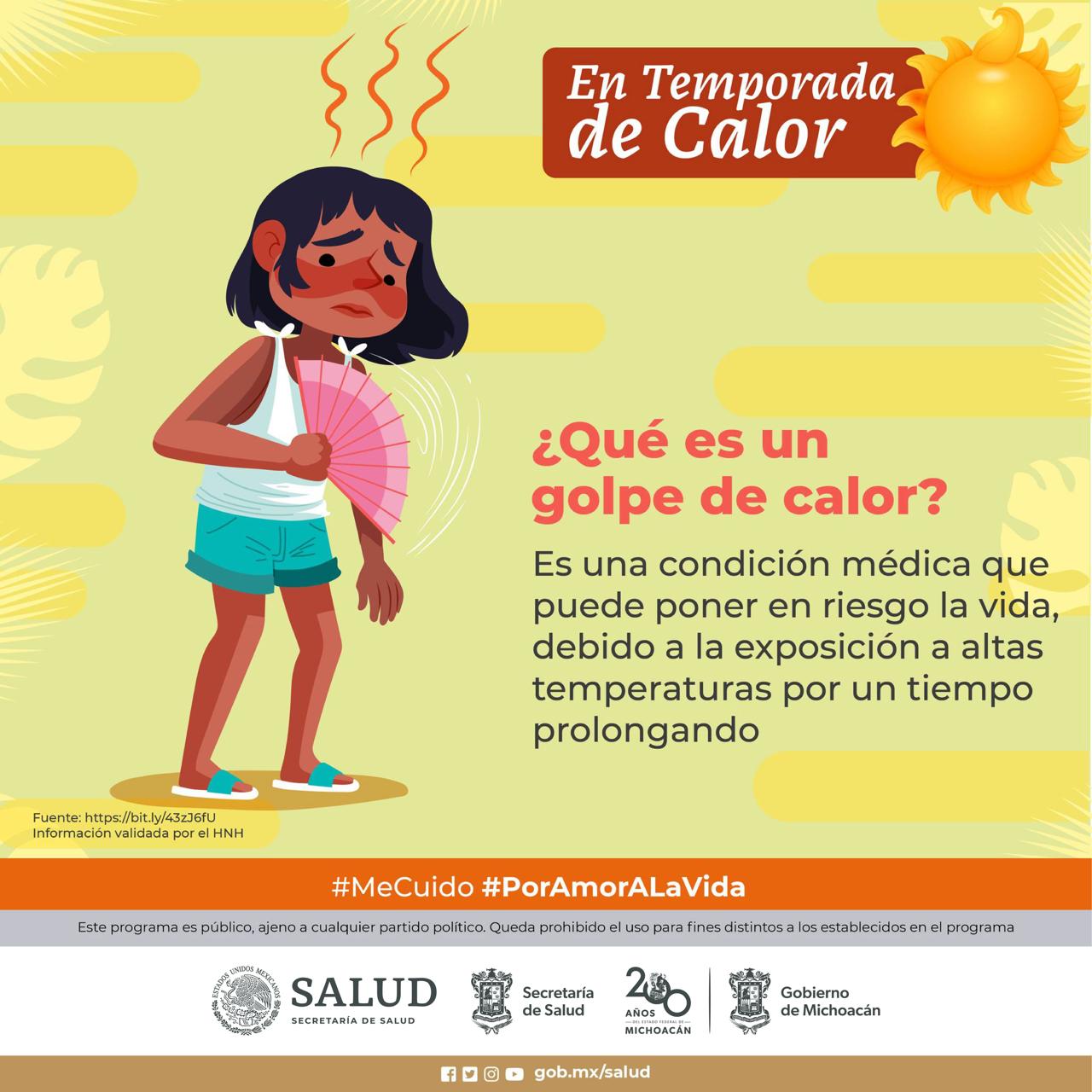 SSM emite recomendaciones por onda de calor que afecta a Michoacán