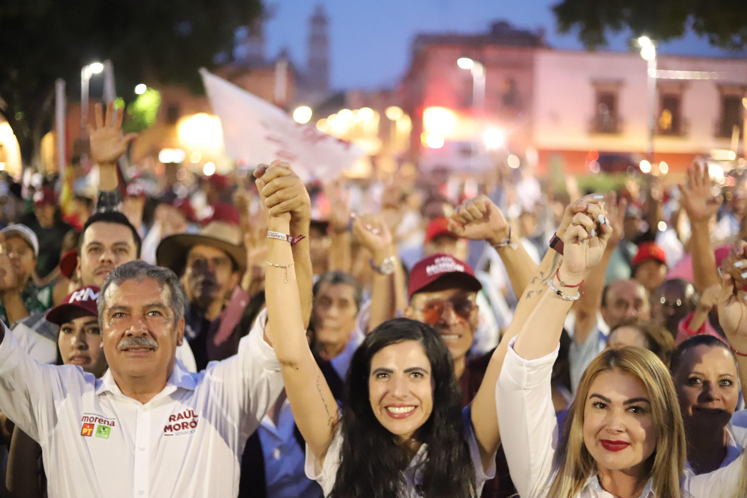 Giulianna Bugarini y Raúl Morón, unidos por el rescate de Morelia