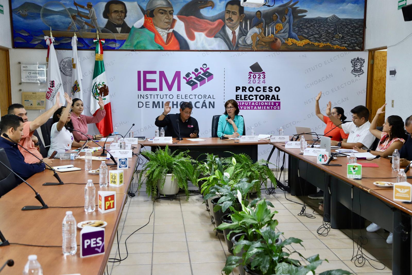 APRUEBA IEM PLAN DE VERIFICACIÓN PARA LA  AUTENTICIDAD DE LA DOCUMENTACIÓN ELECTORAL