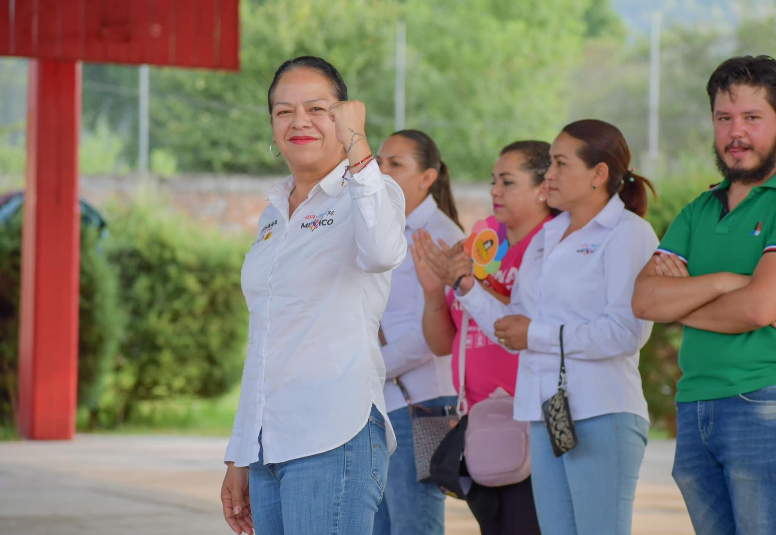 Juntos somas más fuertes y vamos a ganar: Jeovana Alcántar